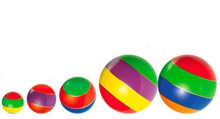 Купить Мячи резиновые (комплект из 5 мячей различного диаметра) в Сухойлоге 